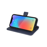 iPhone X/iPhone Xs Cover med Stativ Blå