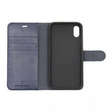 iPhone X/iPhone Xs Etui med Aftageligt Cover Blå