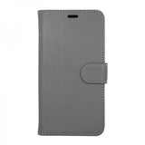 iPhone X/iPhone Xs Etui med Aftageligt Cover Grå