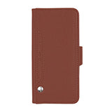 iPhone X/iPhone Xs Etui med udfoldelig kortlomme Brun