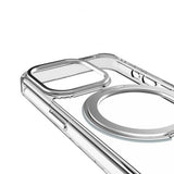 Decoded iPhone 15 Pro Cover af genanvendt plast Transparant Loop Stand Bagcover Klar