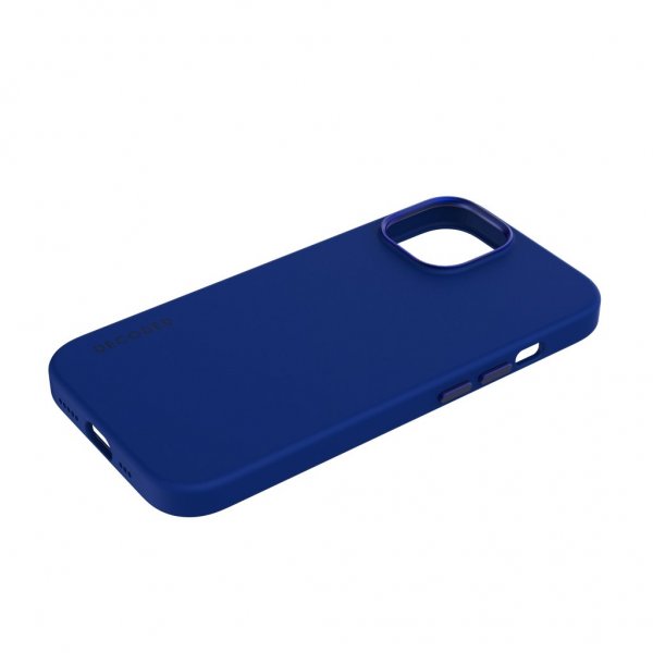 Decoded iPhone 15 Cover Silikone Bagcover Galactic Blue