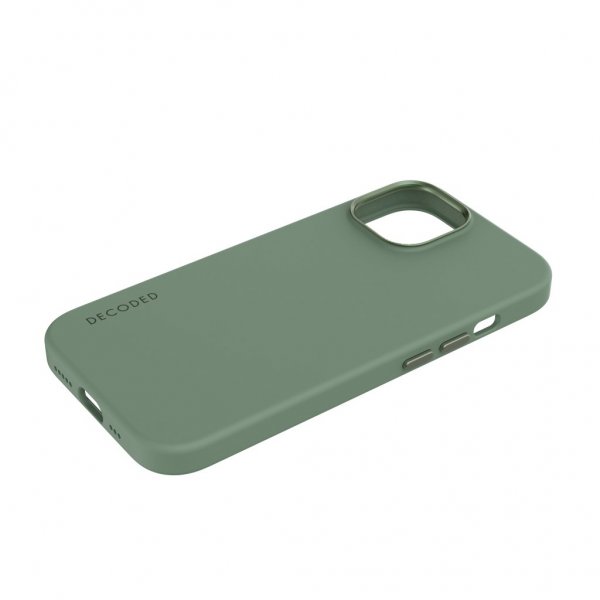 Decoded iPhone 15 Pro Max Cover i Silikone Sage Leaf Green