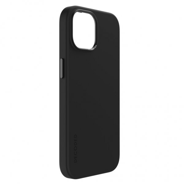 Decoded iPhone 15 Plus Skal Silikone Bagcover Grafit