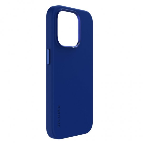 Decoded iPhone 15 Pro Skal Silikone Bagcover Galactic Blue