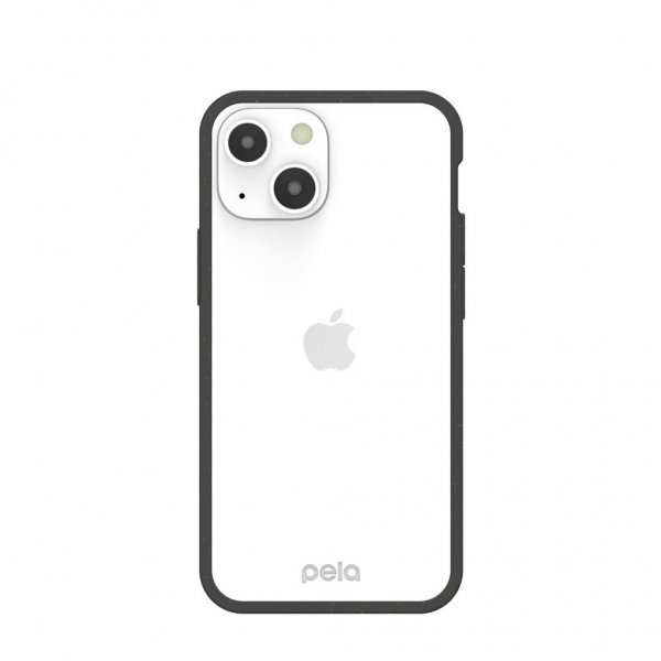 Pela iPhone 13 Mini Cover Klar Sort