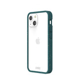 Pela iPhone 13 Mini Cover Clear Grøn