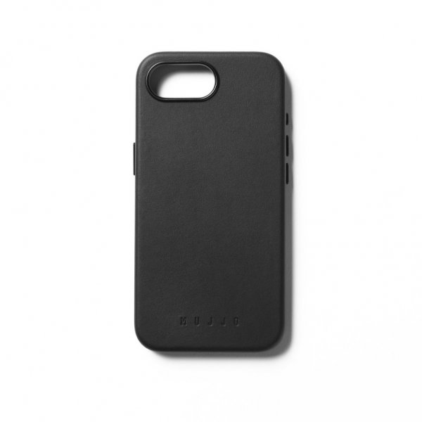 Mujjo iPhone 16/17 Cover Fuld Lædercover MagSafe Sort