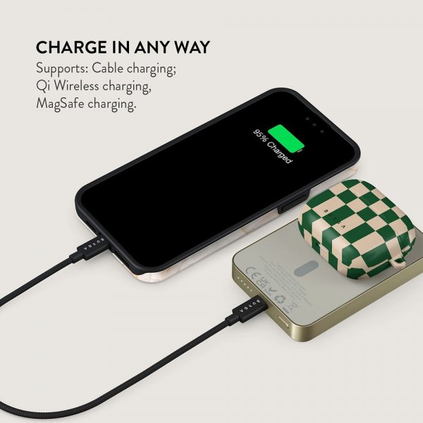 Burga Powerbank MagSafe 5000 mAh Ivy League Guld