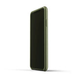 Mujjo iPhone Xs Max Cover Fuld Læder Olivengrøn