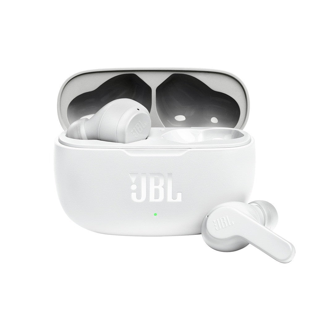 JBL Trådløse Høretelefoner Wave 200 Hvid