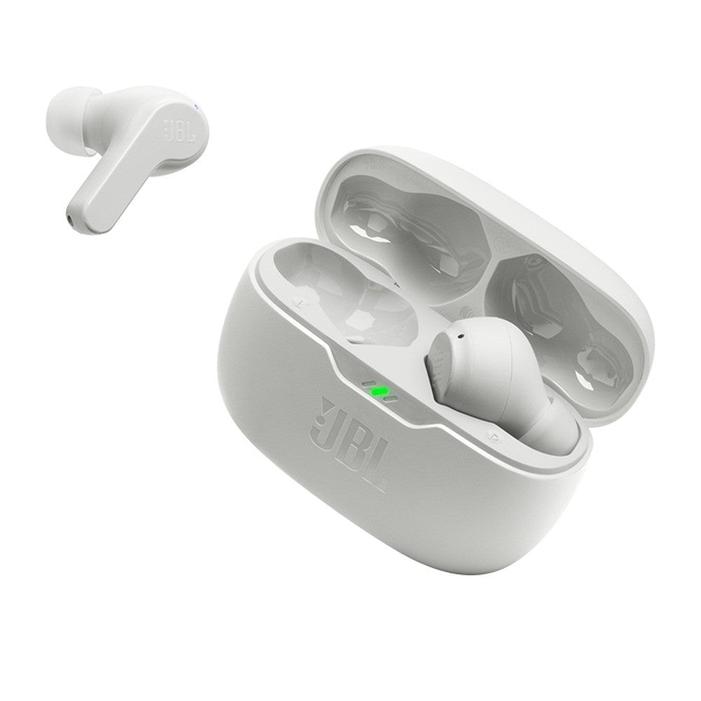 JBL Trådløse Høretelefoner Wave Beam Hvid