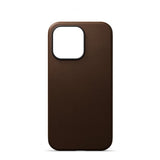Journey iPhone 13 Pro Cover Ægte Læder MagSafe Mørkebrun
