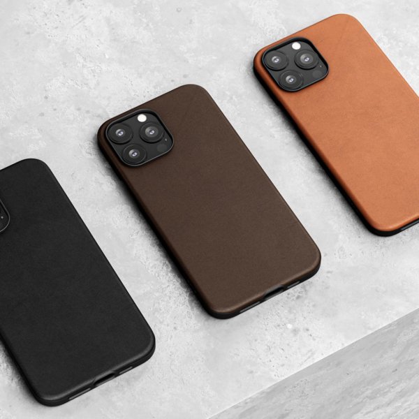 Journey iPhone 13 Pro Cover Ægte Læder MagSafe Tan