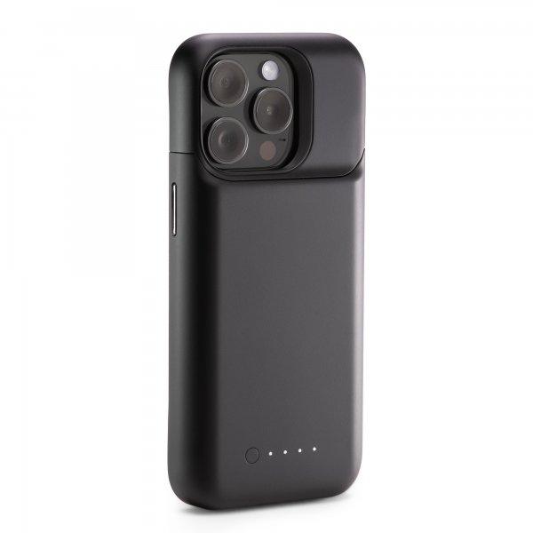 Mophie iPhone 15 Pro Cover med indbygget Powerbank Juice Pack Sort