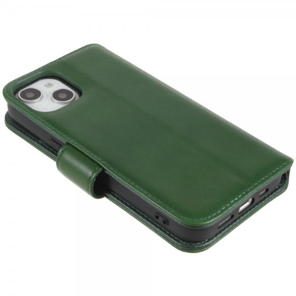 Nordic Covers iPhone 14 Plus Cover Essential Læder Juniper Green