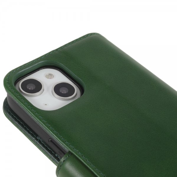 Nordic Covers iPhone 14 Plus Cover Essential Læder Juniper Green