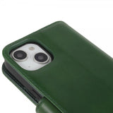 Nordic Covers iPhone 14 Plus Cover Essential Læder Juniper Green