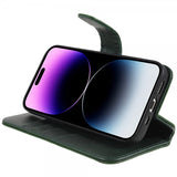 Nordic Covers iPhone 14 Pro Essential Lædercover Juniper Green