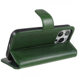 Nordic Covers iPhone 14 Pro Essential Lædercover Juniper Green