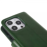 Nordic Covers iPhone 14 Pro Max Etui Essential Leather Juniper Green