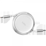 iOttie Kabel 100W optrækkelig USB-C 2-pak hvid