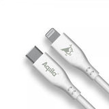 Aqiila Kabel Cablebird CS22 USB-C til Lightning 60W 2m Hvid