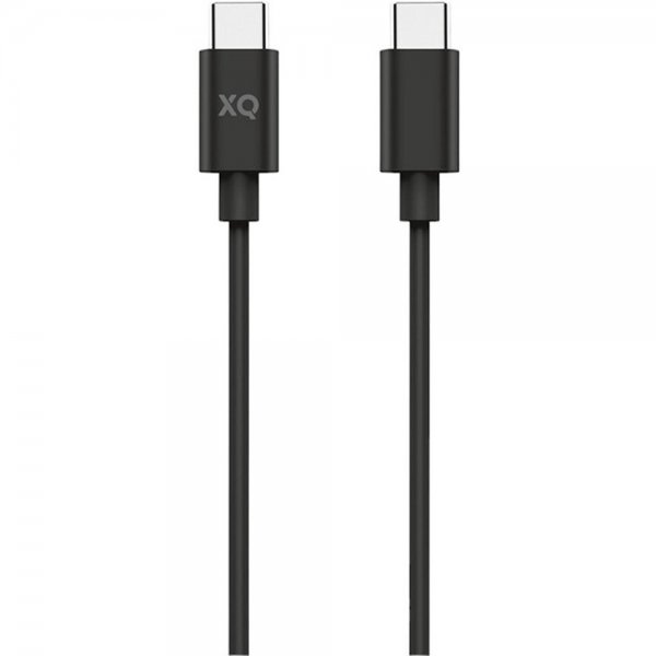 Xqisit Kabel Charge & Sync USB-C til USB-C 1m Sort