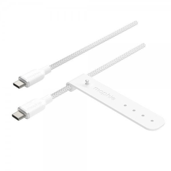 Mophie Kabel Chargestream USB-C til USB-C 3 m Hvid