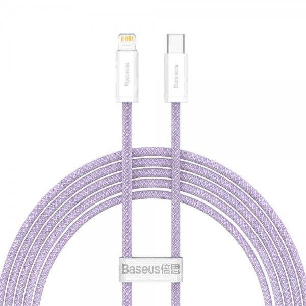 Baseus Kabel Dynamic Series USB-C til Lightning 2 m Lilla
