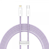 Baseus Kabel Dynamic Series USB-C til Lightning 2 m Lilla