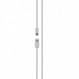Xqisit Kabel Flettet USB-A til Lightning 1.8m Hvid