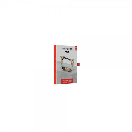 Rolling Square Kabel inCharge 6 Nøglering Saturn Gold