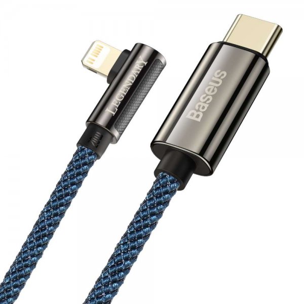 Baseus Kabel Legend Series USB-C til Lightning 2 m Blå