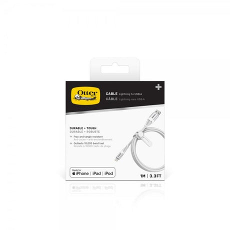 Otterbox Kabel Premium Lightning til USB-A Kabel 1m Cloud White