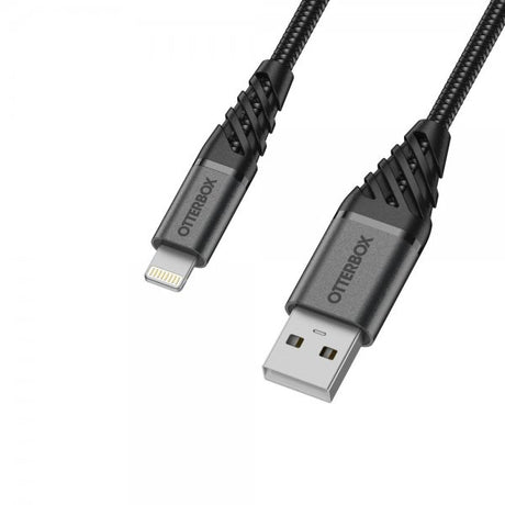 Otterbox Kabel Premium Lightning til USB-A Kabel 1m Dark Ash