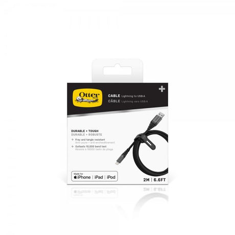 Otterbox Kabel Premium Lightning til USB-A Kabel 2m Dark Ash