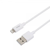 Deltaco Kabel USB-A-kabel med Lightning-stik 1m Hvid