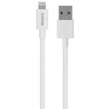 Deltaco Kabel USB-A-kabel med Lightning-stik 2m Hvid
