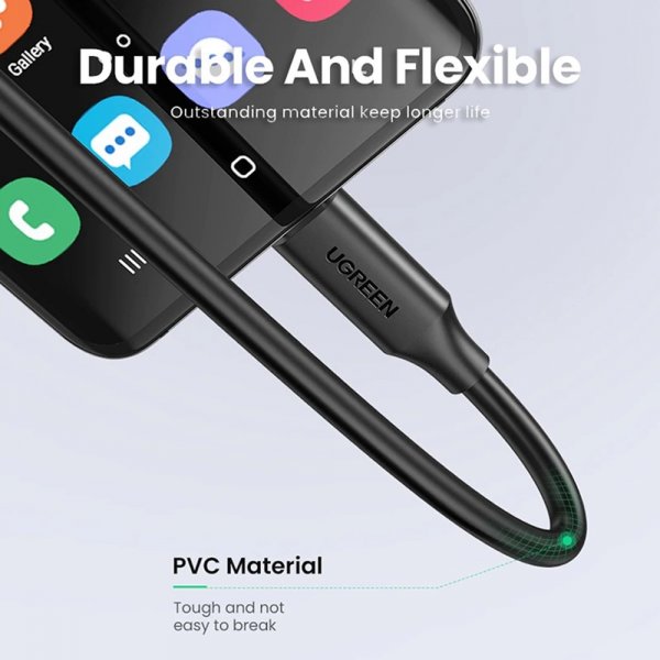 Ugreen Kabel USB-C forlængerkabel 100W 4K 1m
