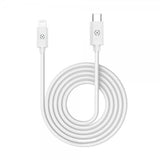 Celly USB-C til Lightning-kabel 2M Hvid