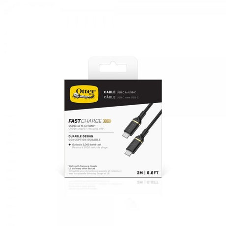 Otterbox Kabel USB-C til USB-C 2m Black Shimmer