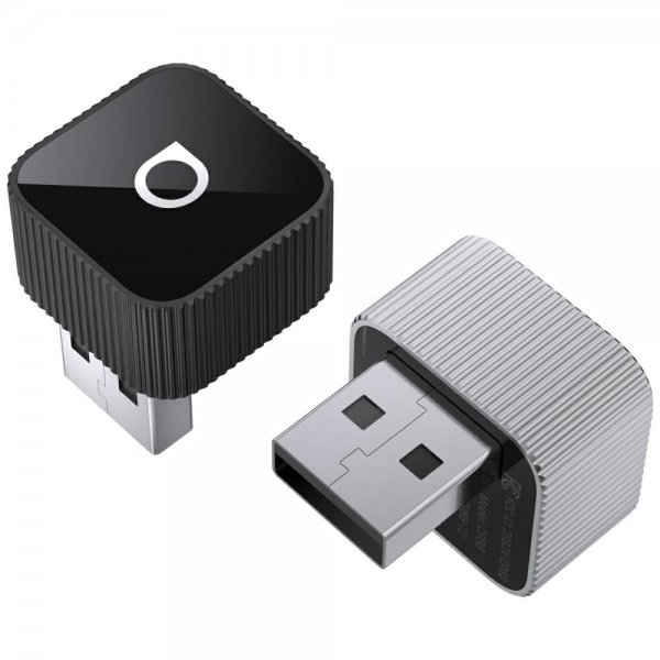 Ottocast Mini Cube Trådløs CarPlay/Android Auto Adapter Sølv