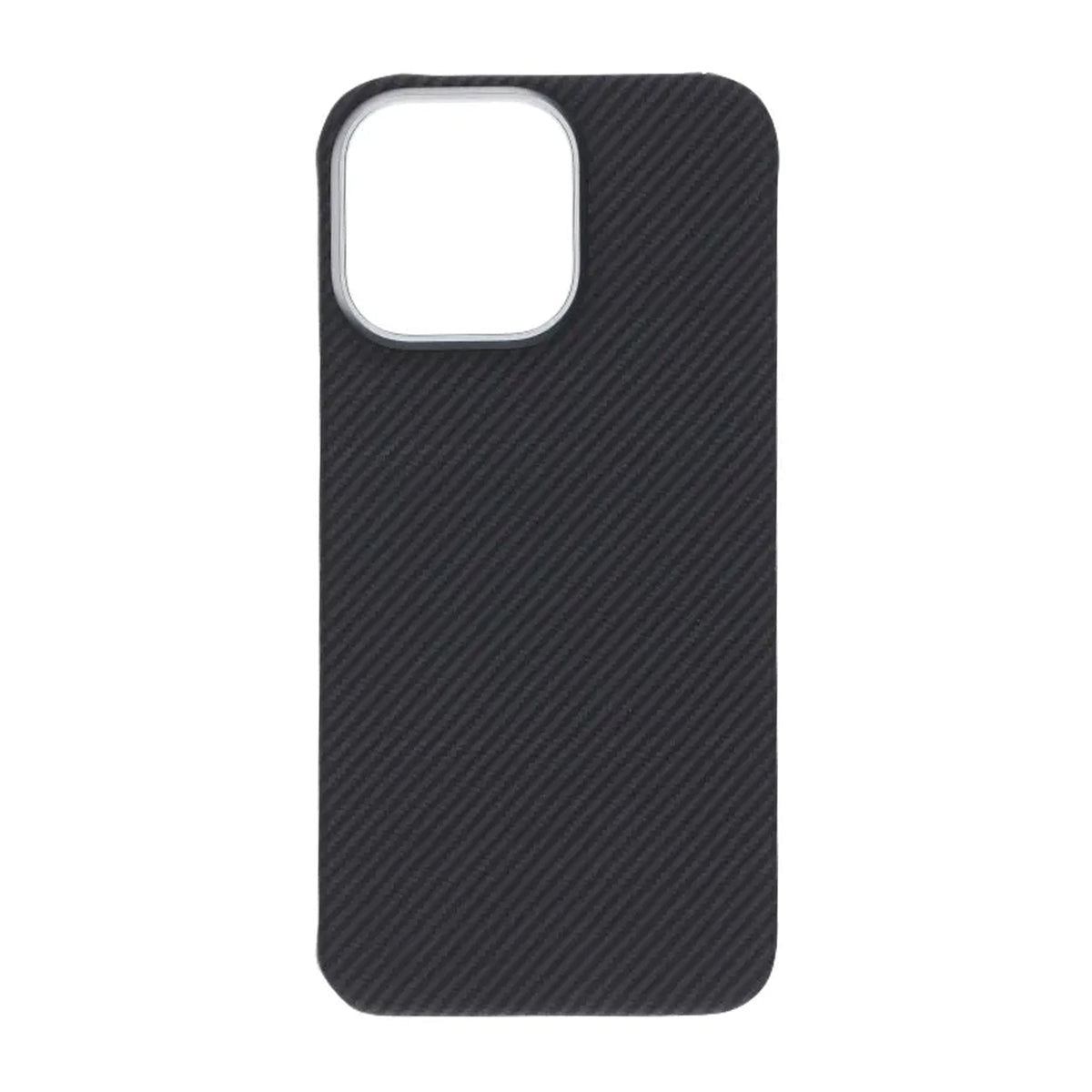 iPhone 15 Pro Max Cover Kevlar MagSafe Sort med striber