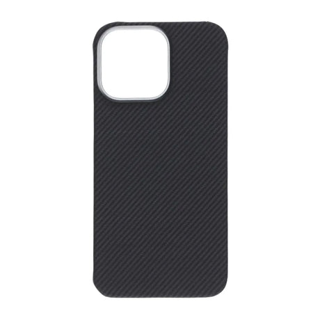 iPhone 15 Pro Max Cover Kevlar MagSafe Sort med striber