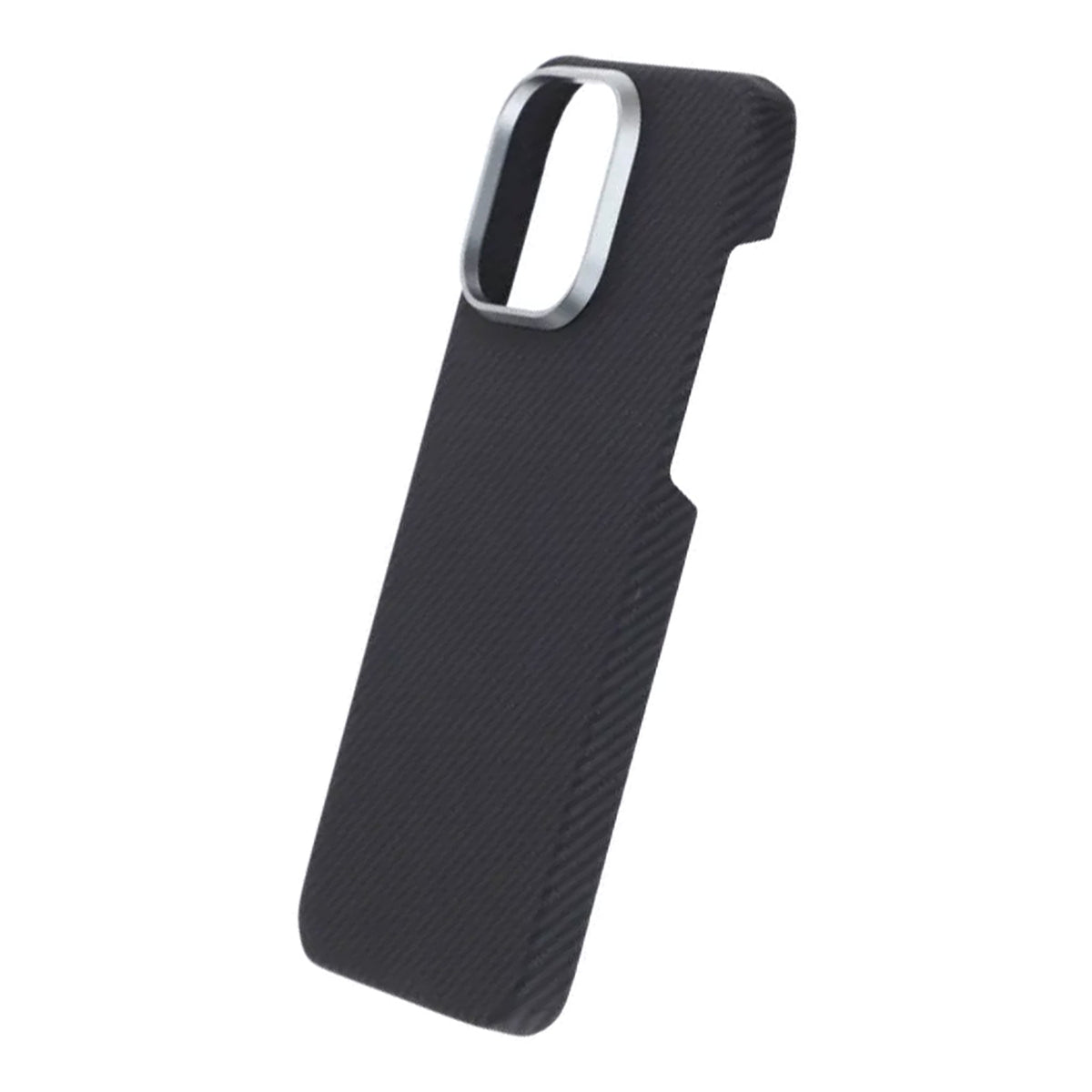 iPhone 15 Pro Max Cover Kevlar MagSafe Sort med striber