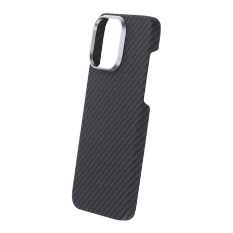 iPhone 15 Pro Max Cover Kevlar MagSafe Sort