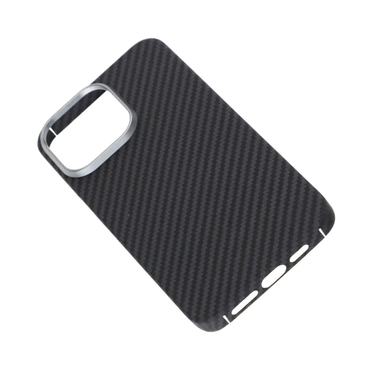 iPhone 15 Pro Max Cover Kevlar MagSafe Sort
