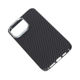 iPhone 15 Pro Max Cover Kevlar MagSafe Sort