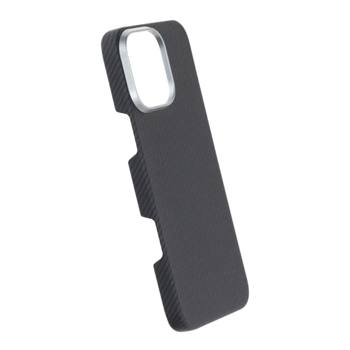 iPhone 16 Pro Max Cover Kevlar MagSafe Sort med striber
